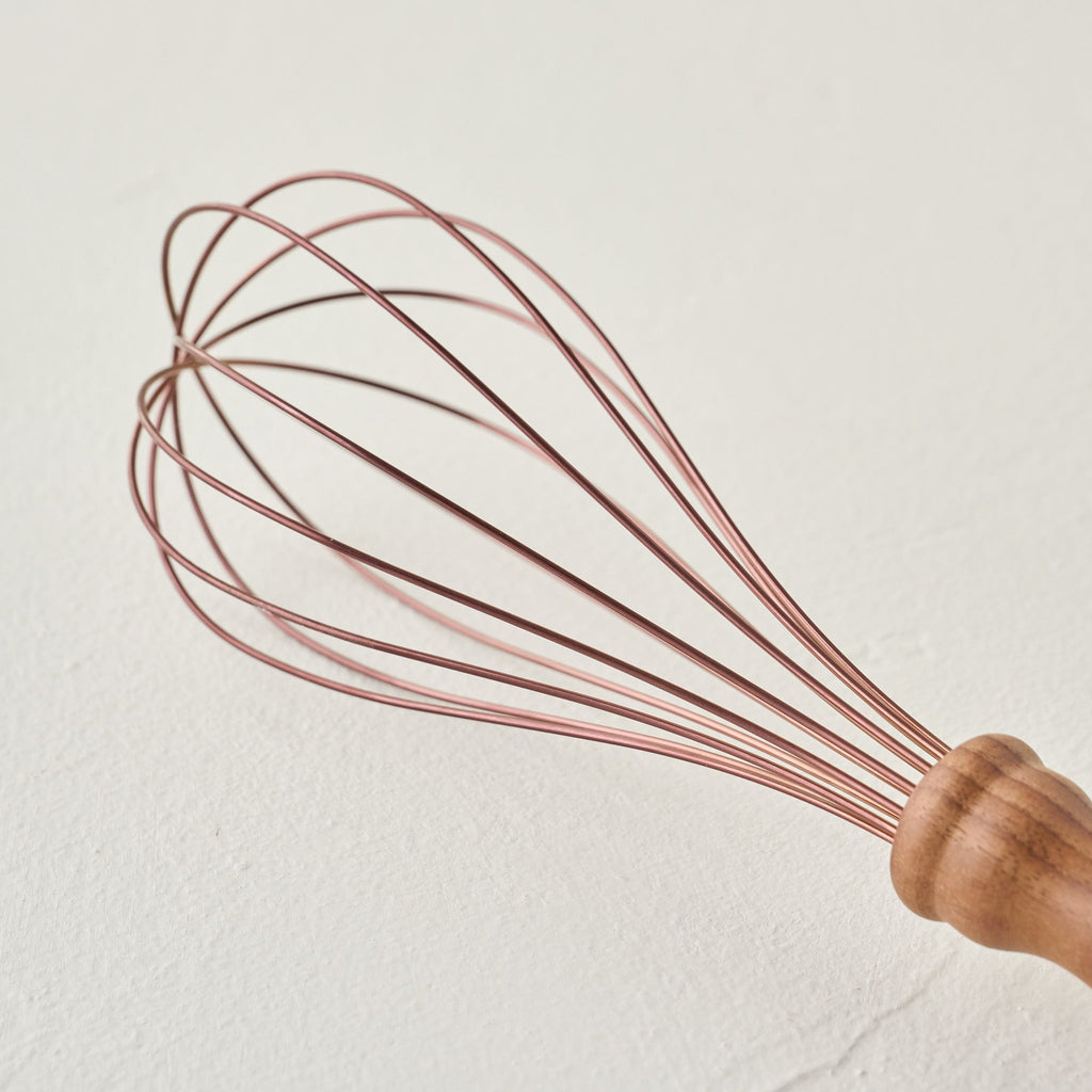 Copper and Walnut Whisk