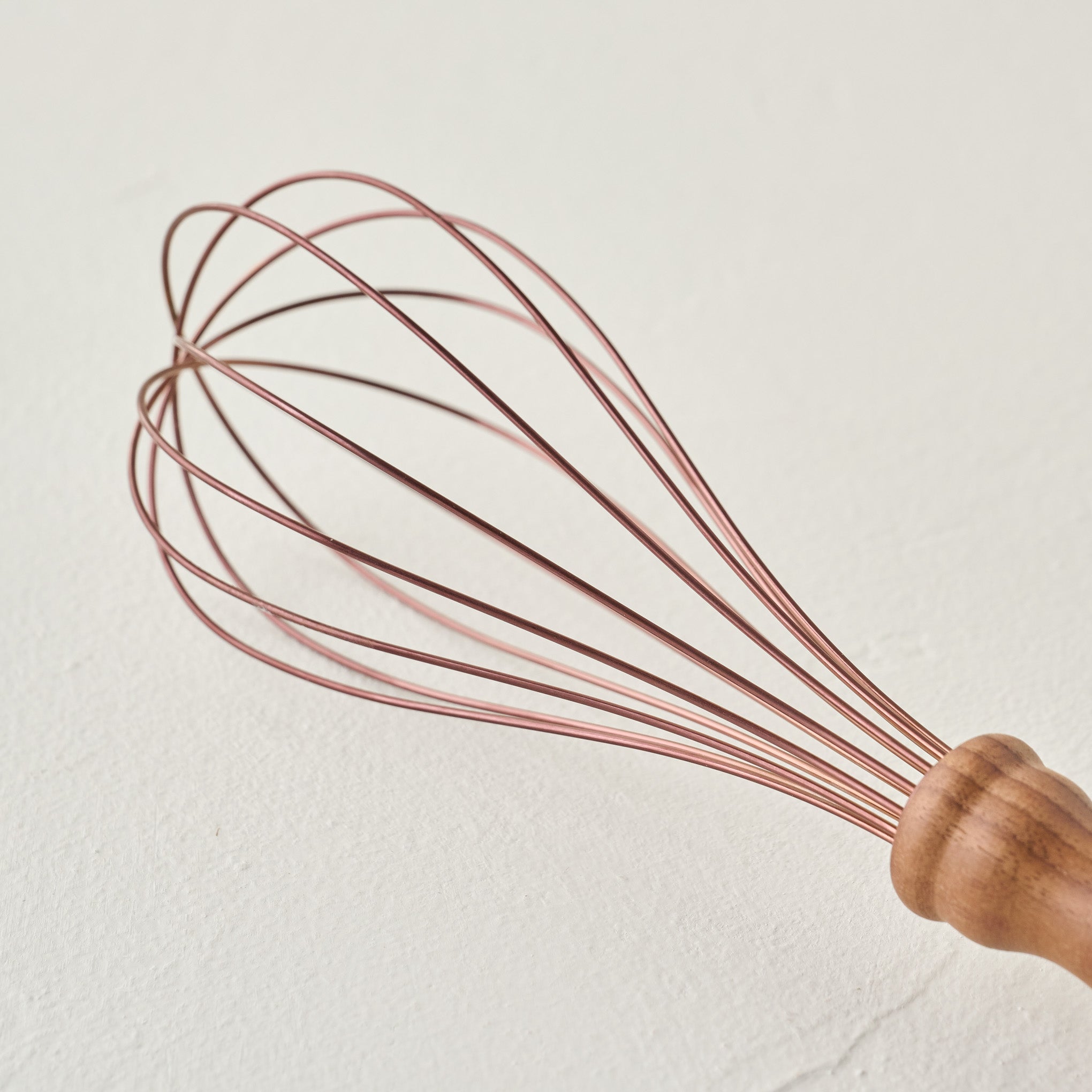 Copper and Walnut Whisk