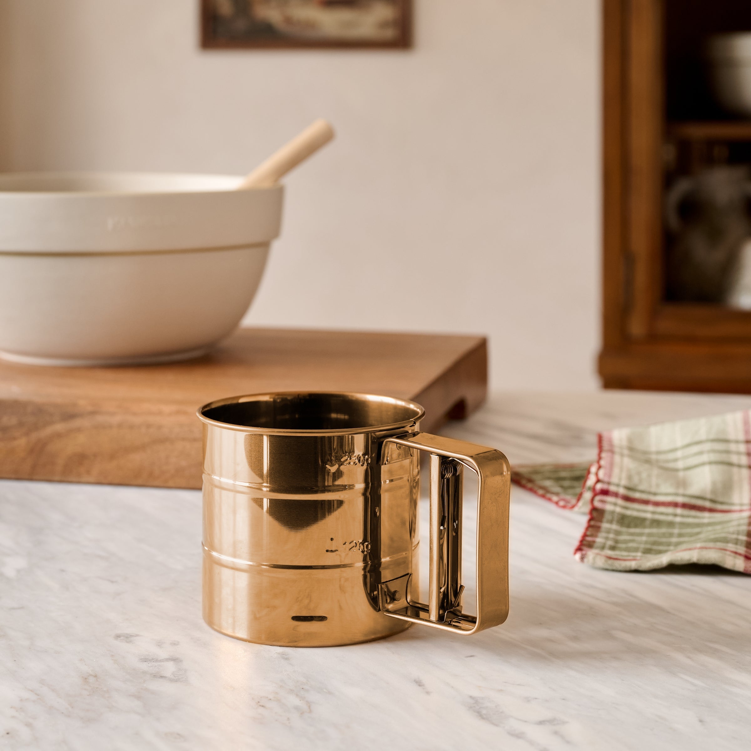 Copper Flour Sifter