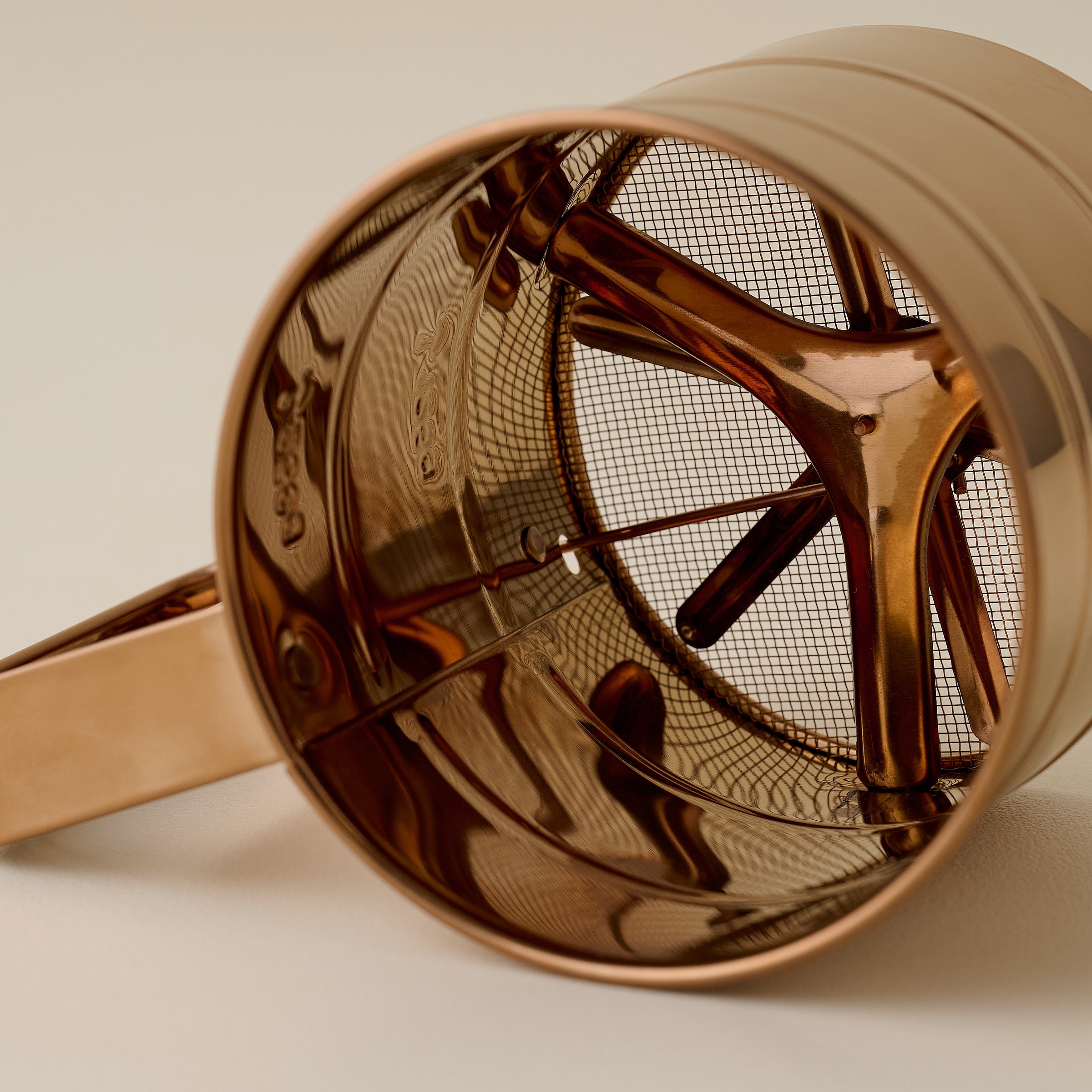 Copper Flour Sifter