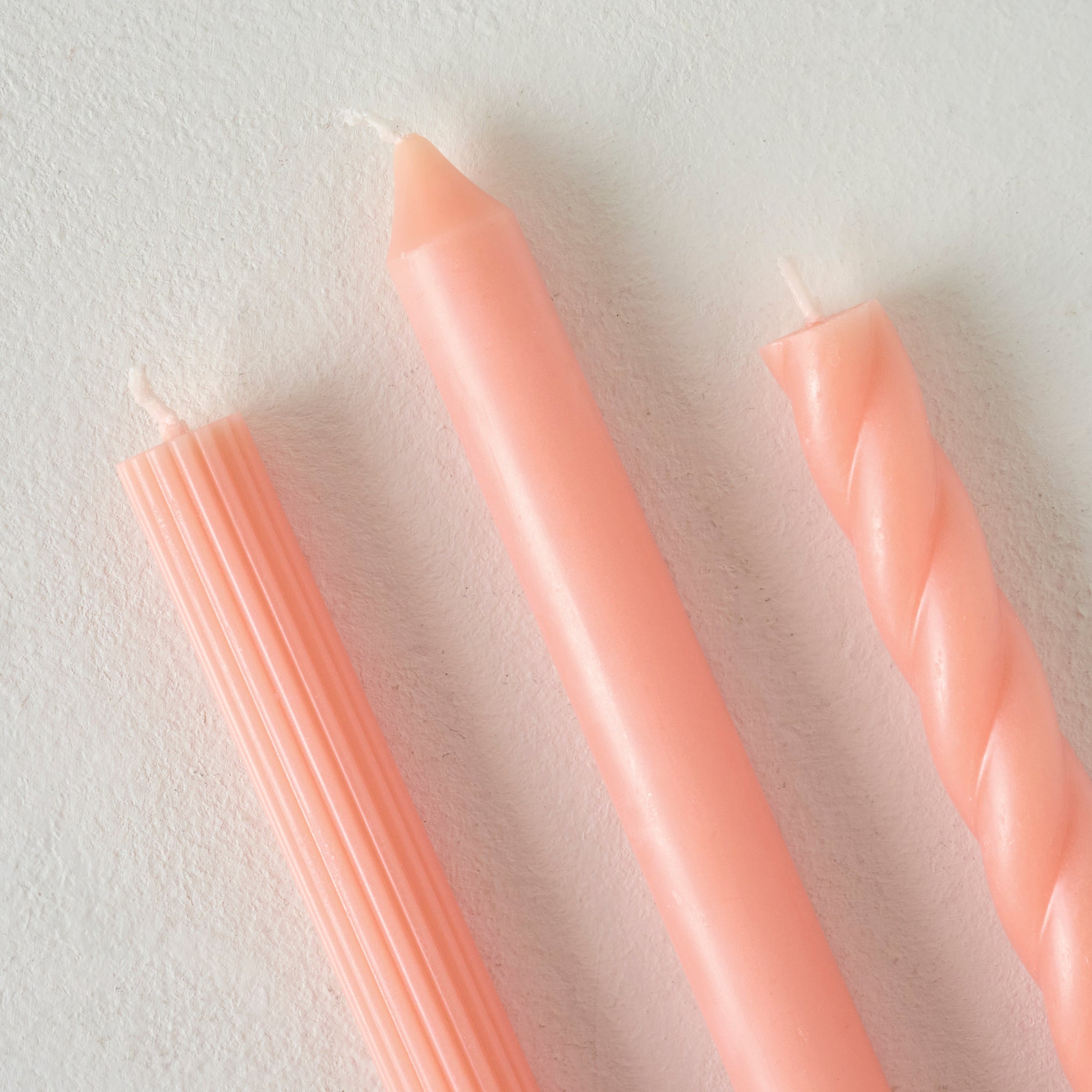 Assorted Peach Taper Set