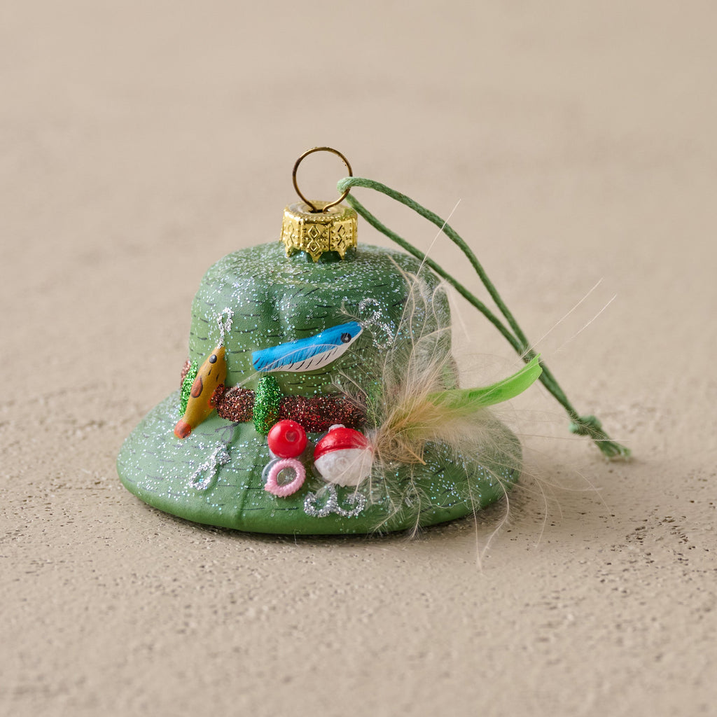 Gone Fishin' Bucket Hat Ornament