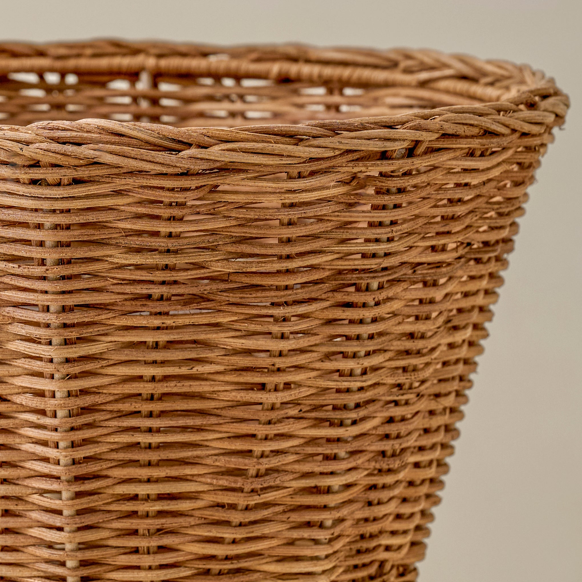 Atlas Woven Rattan Vase