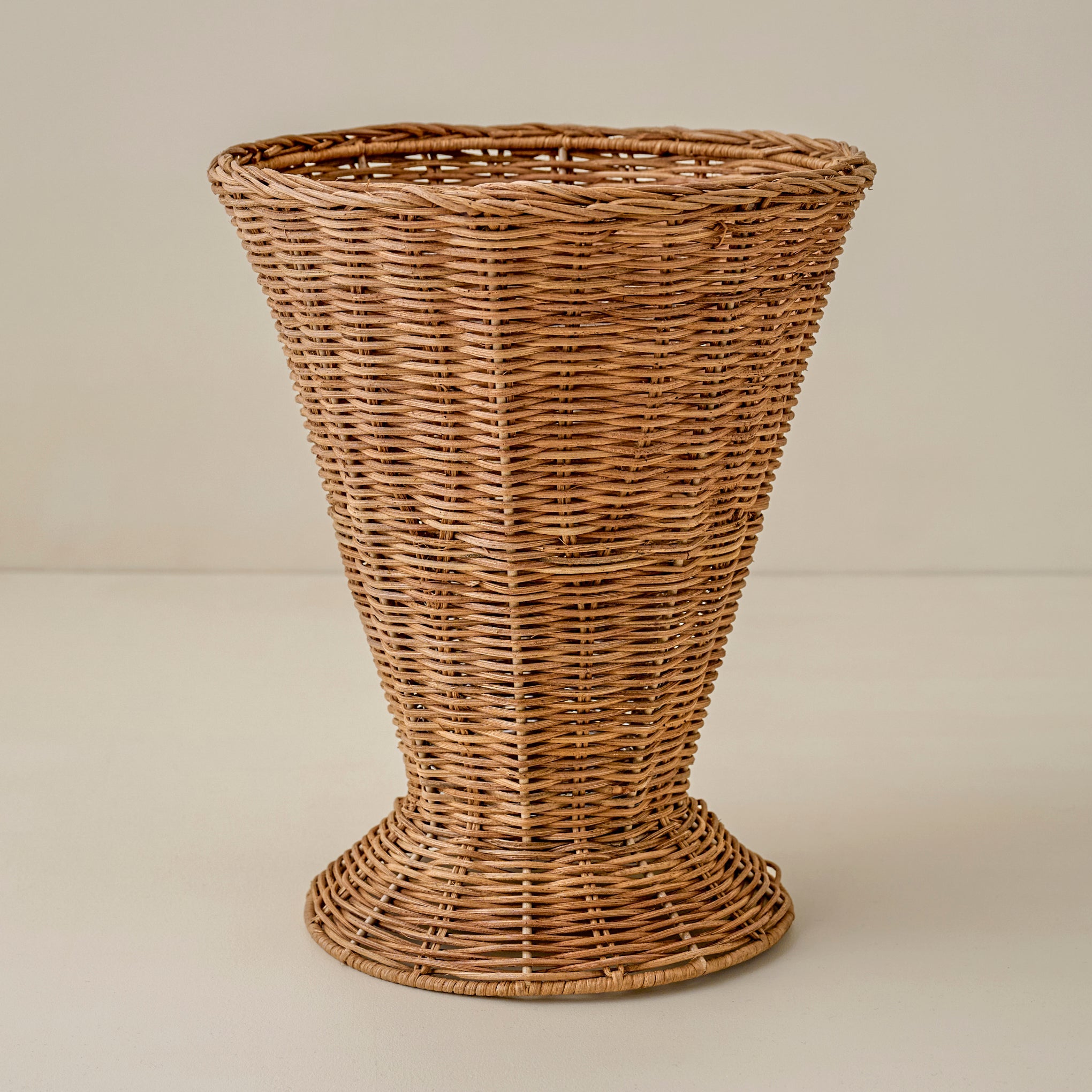 Atlas Woven Rattan Vase