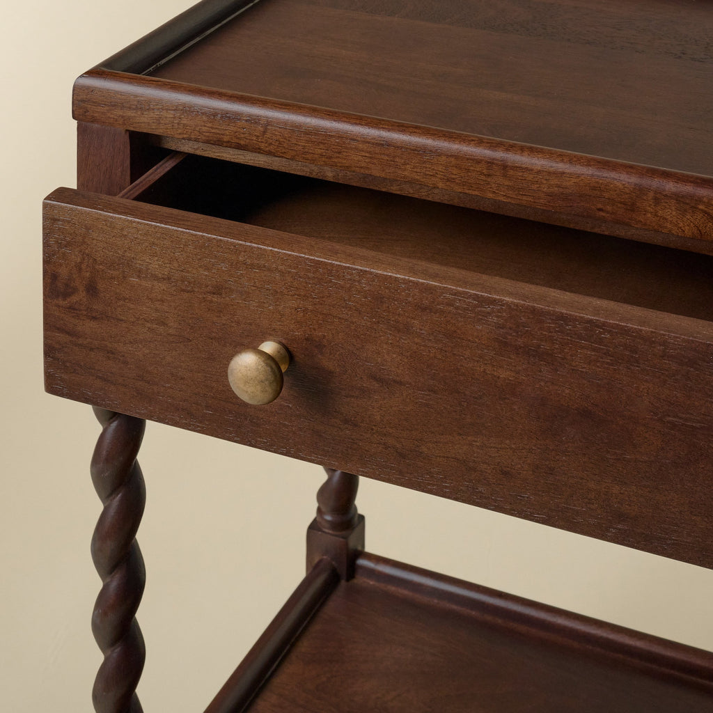 Barley Twist Bar Cart