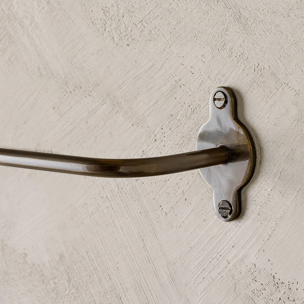 Antique Bronze Metal Towel Bar
