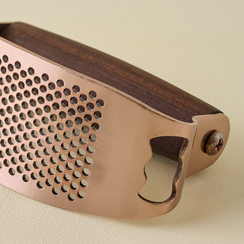 Copper + Walnut Garlic Rocker