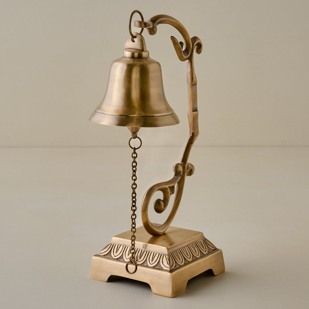Antique-Inspired Corinne Brass Bell