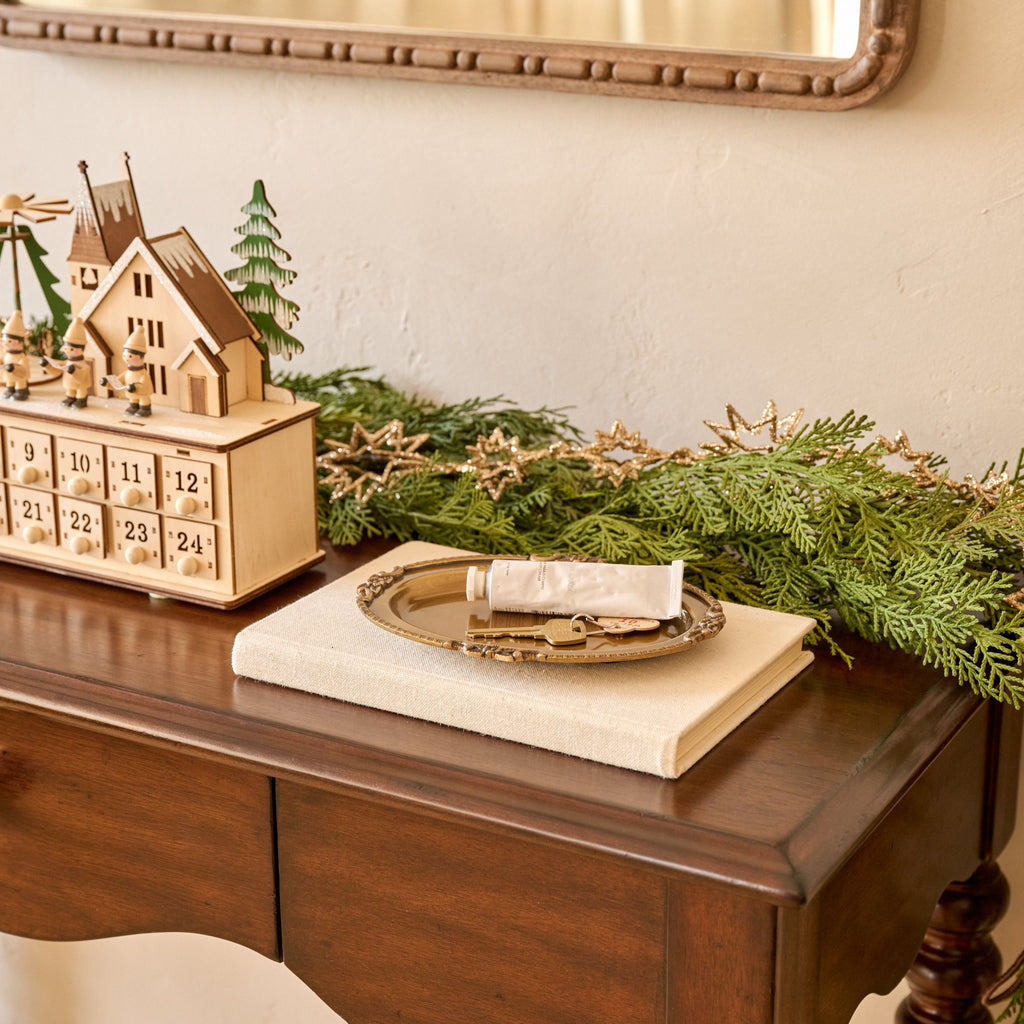 Giselle Antiqued Brass Tray