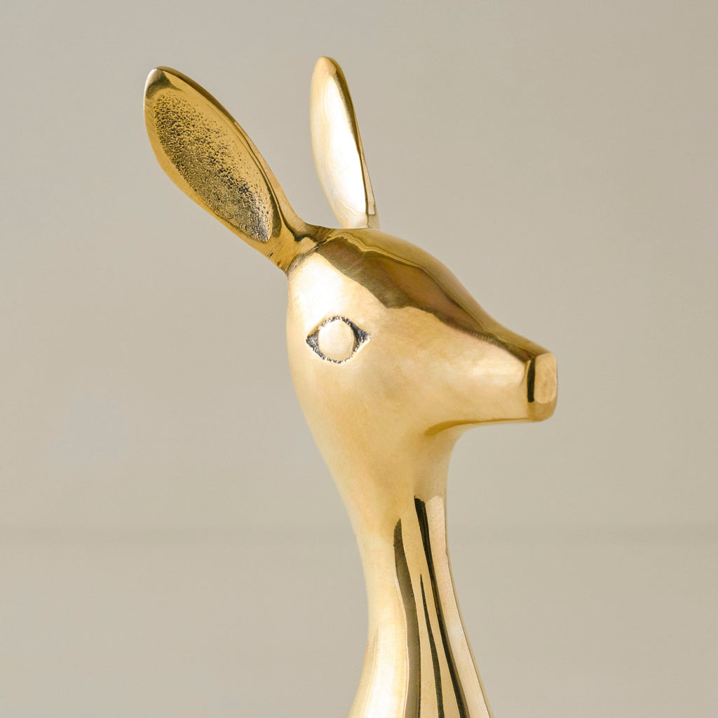Decorative Brass Deer