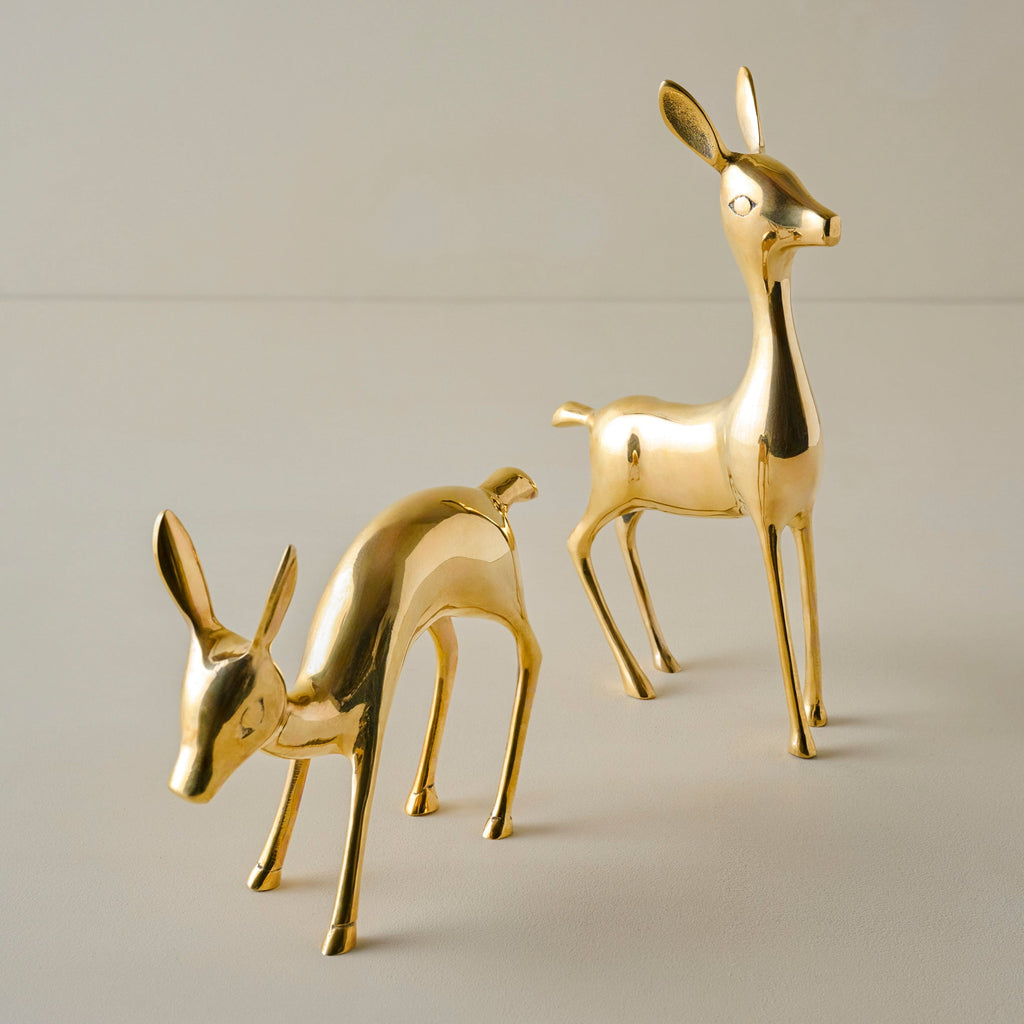 Decorative Brass Deer