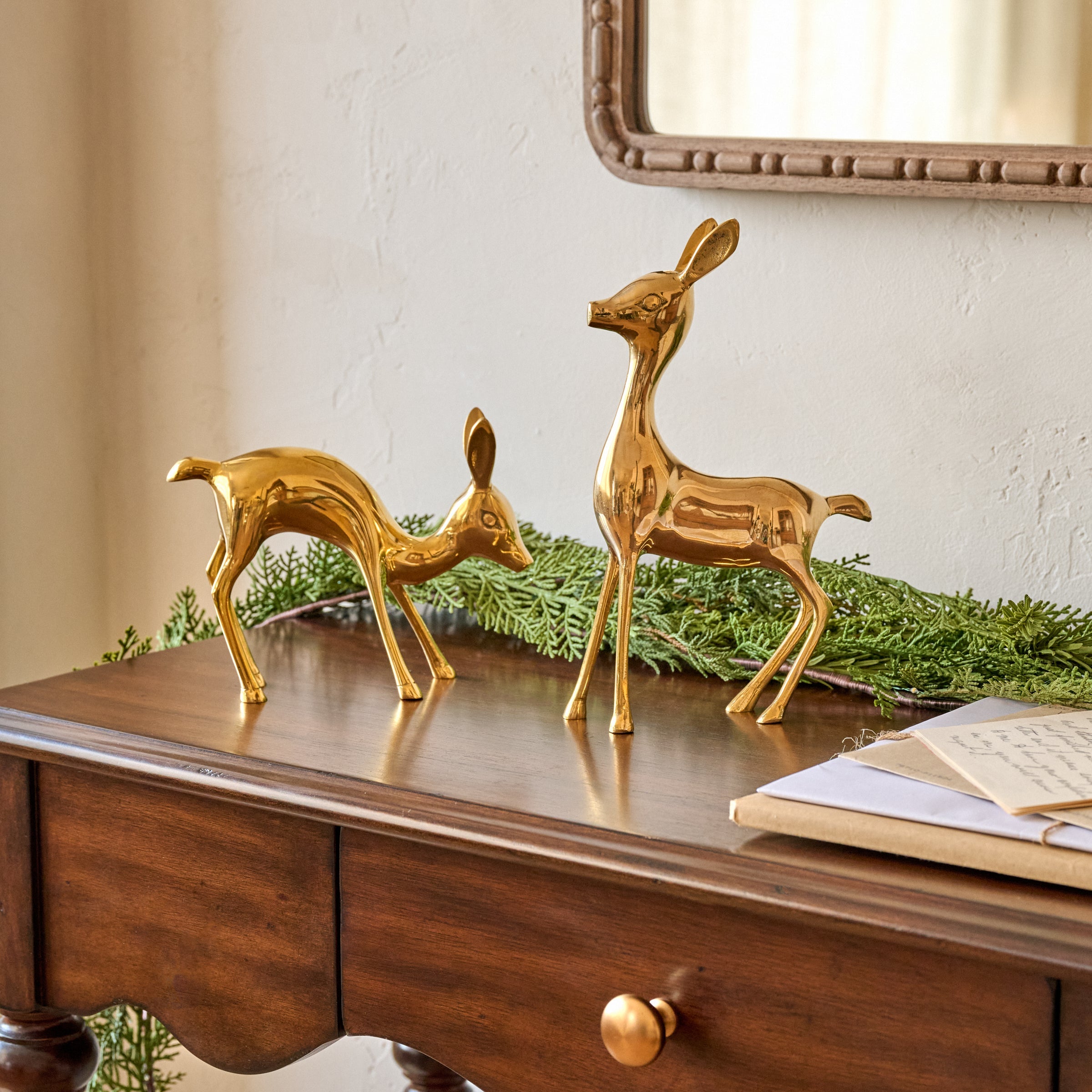 Decorative Brass Deer