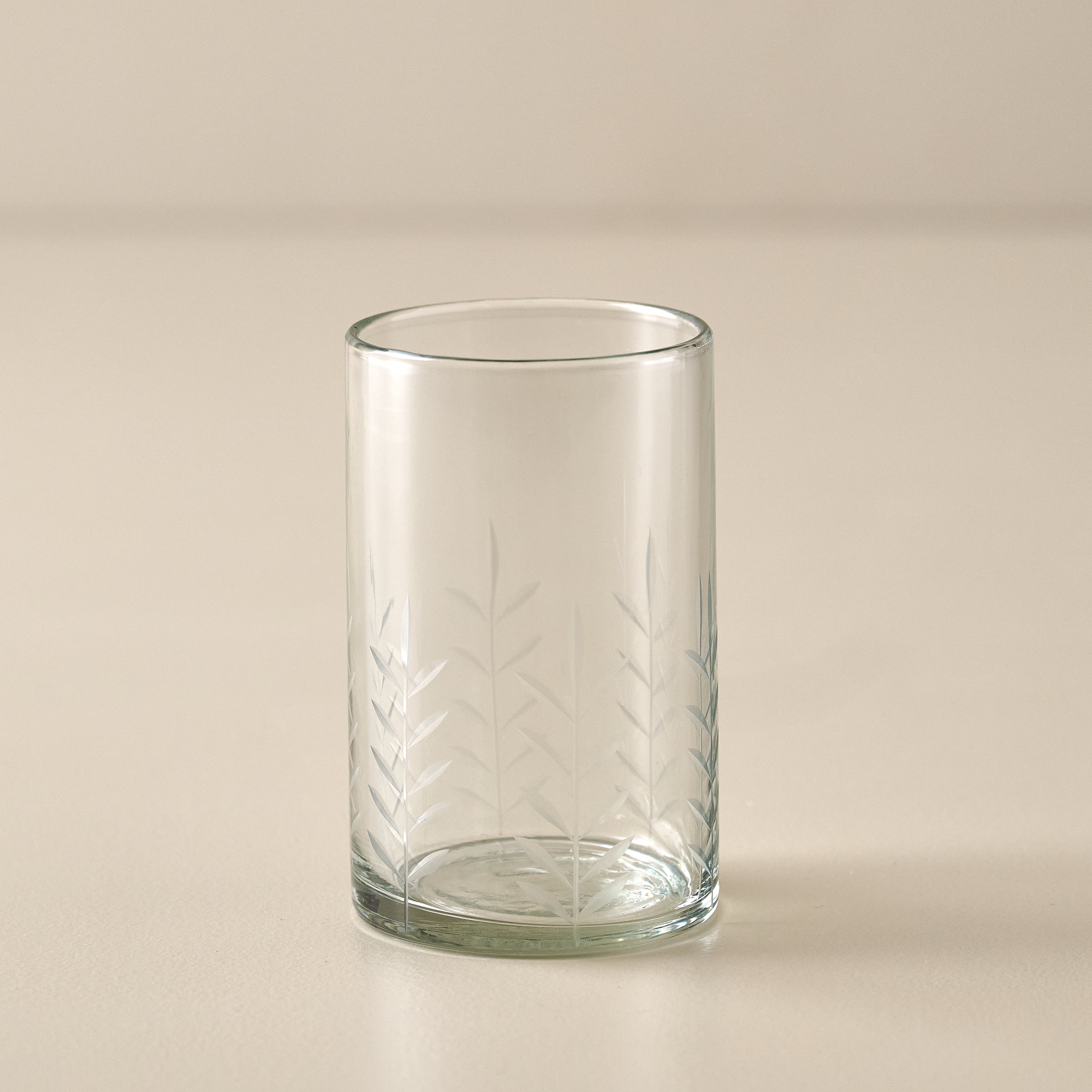 Marlowe Etched Glass Tumbler