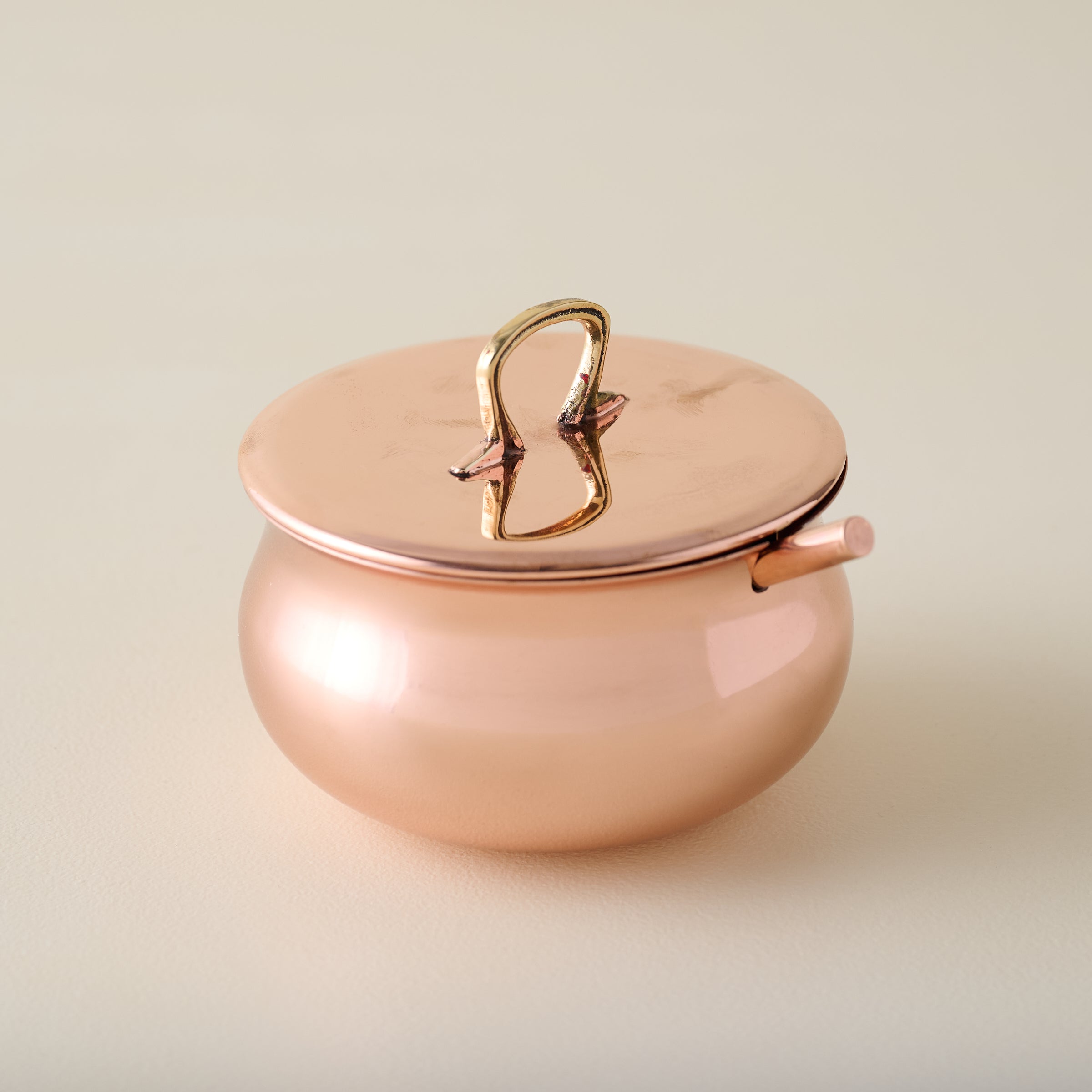 Antique Copper Sugar Canister