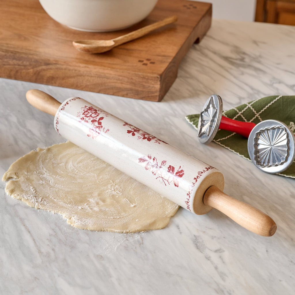 Heirloom Garden Scarlett Rolling Pin