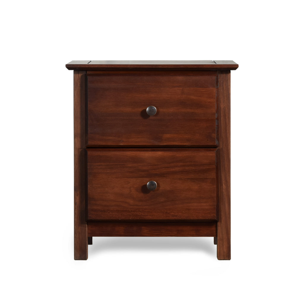 Shaker 2-Drawer Nightstand