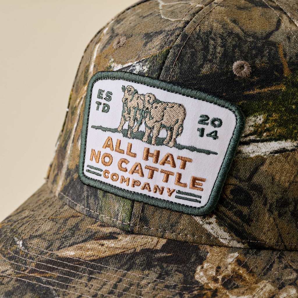 All Hat No Cattle Mossy Oak Camo Hat