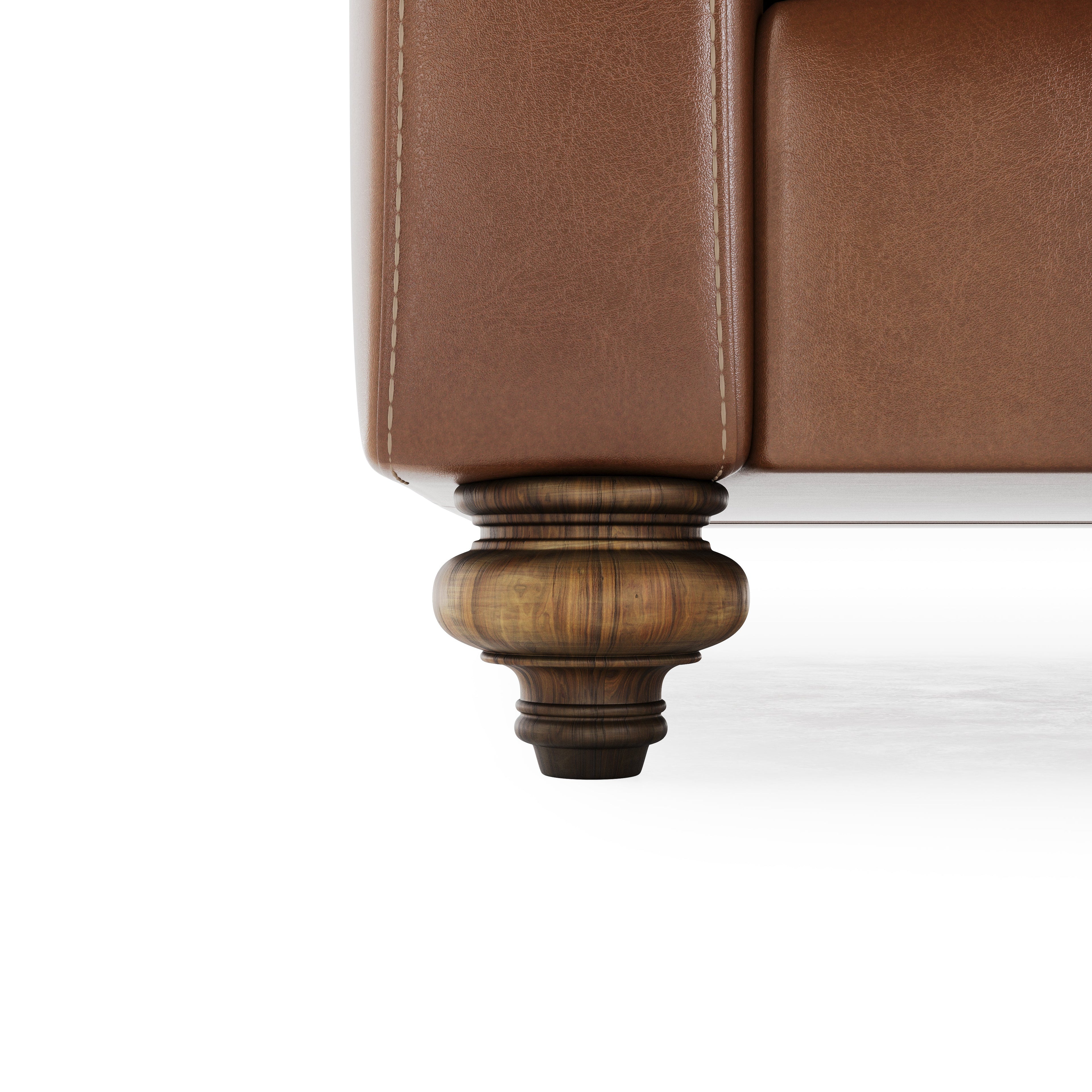 Andrews Leather Sofa