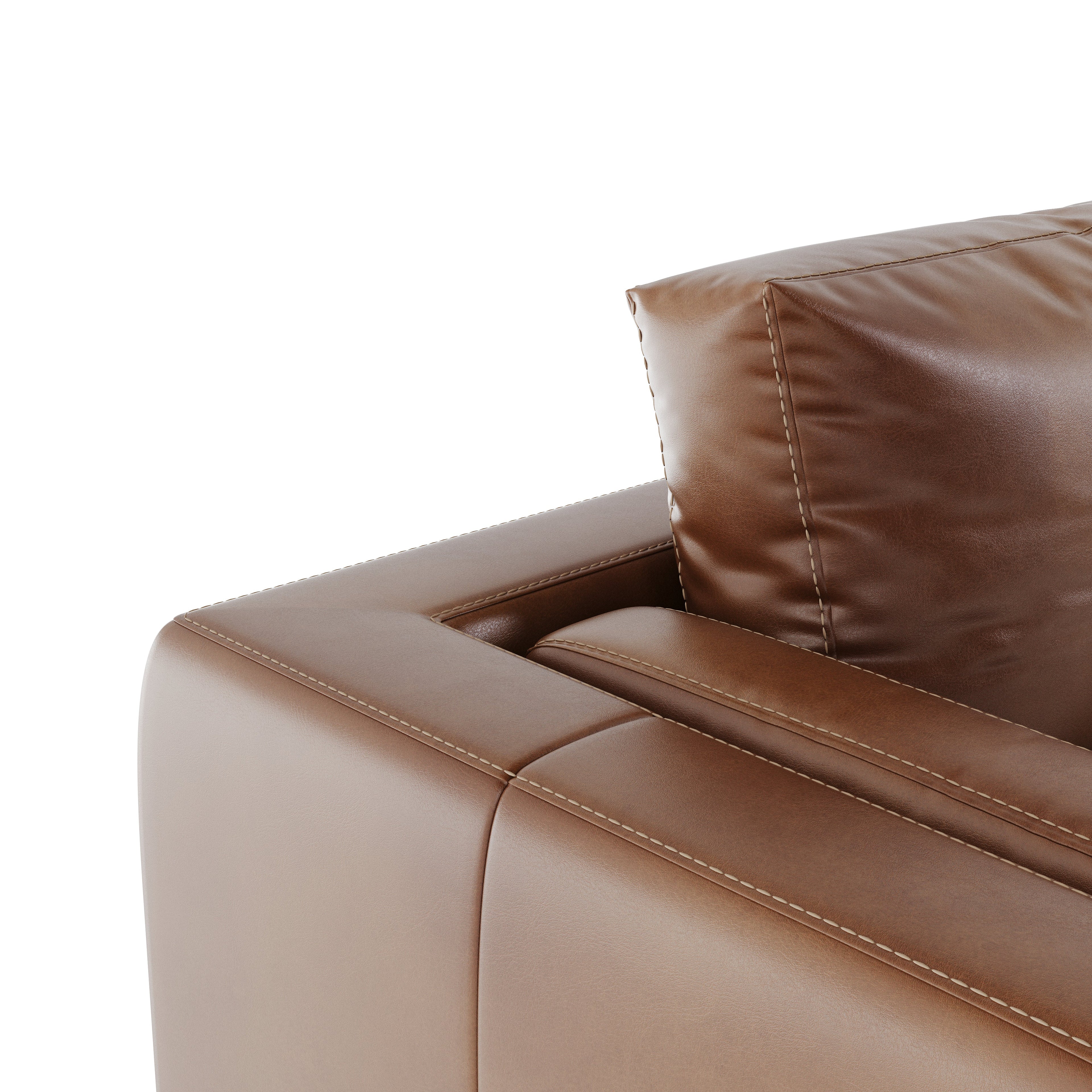 Andrews Leather Sofa