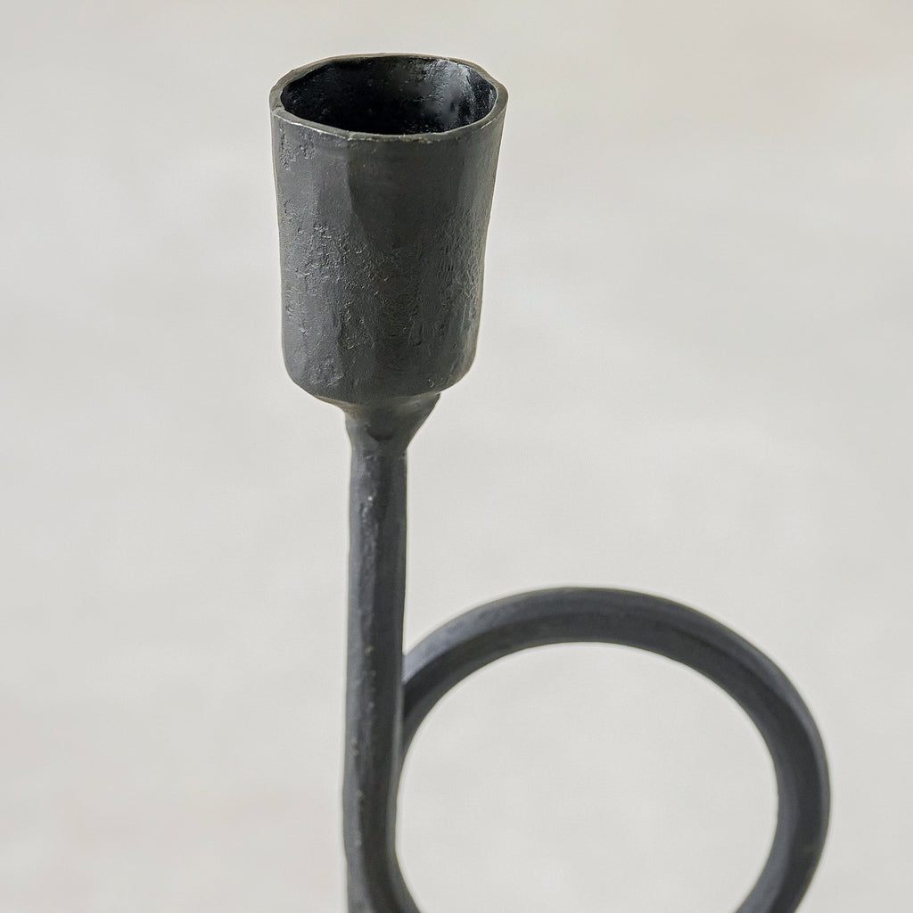 Antique Inspired Trumpet Taper Holder