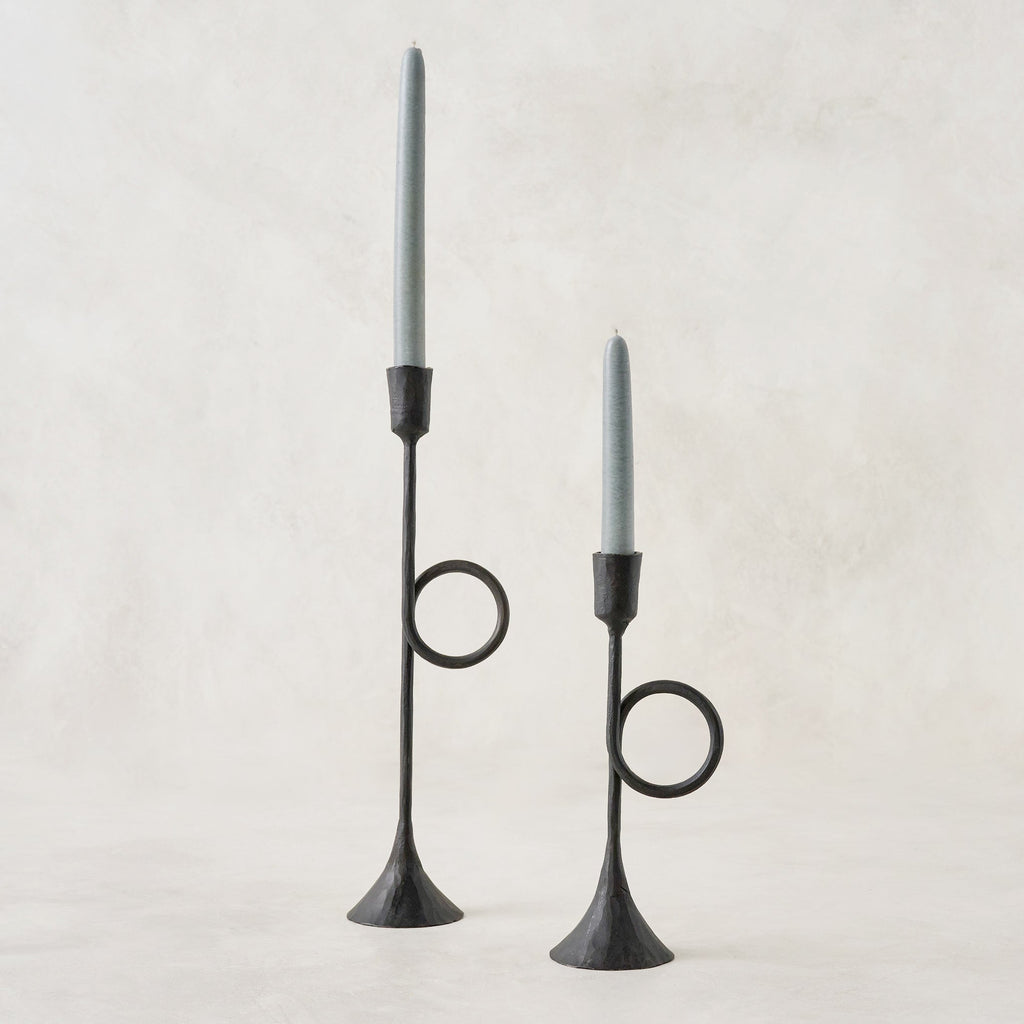 Antique Inspired Trumpet Taper Holder