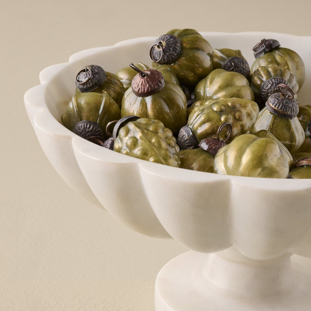 Antique Inspired Ornament Bowl Filler