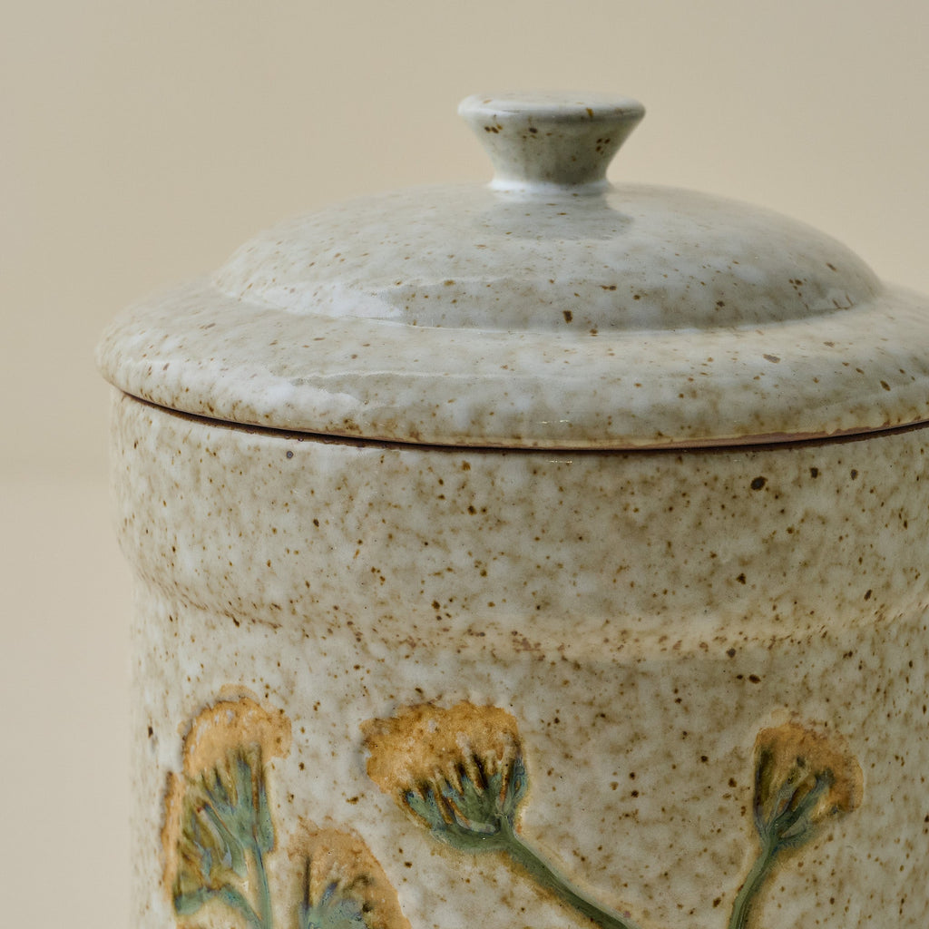 Golden Wildflower Canister