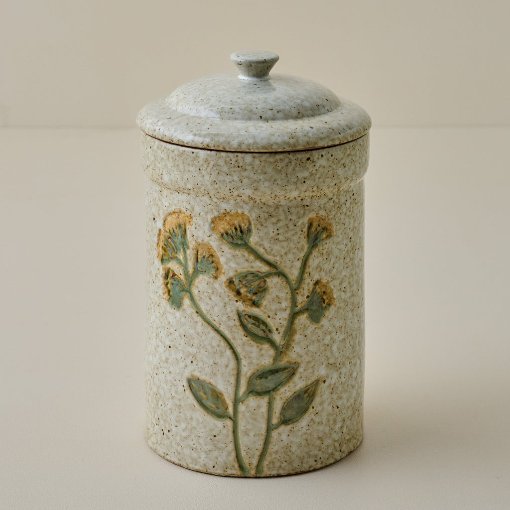 Golden Wildflower Canister
