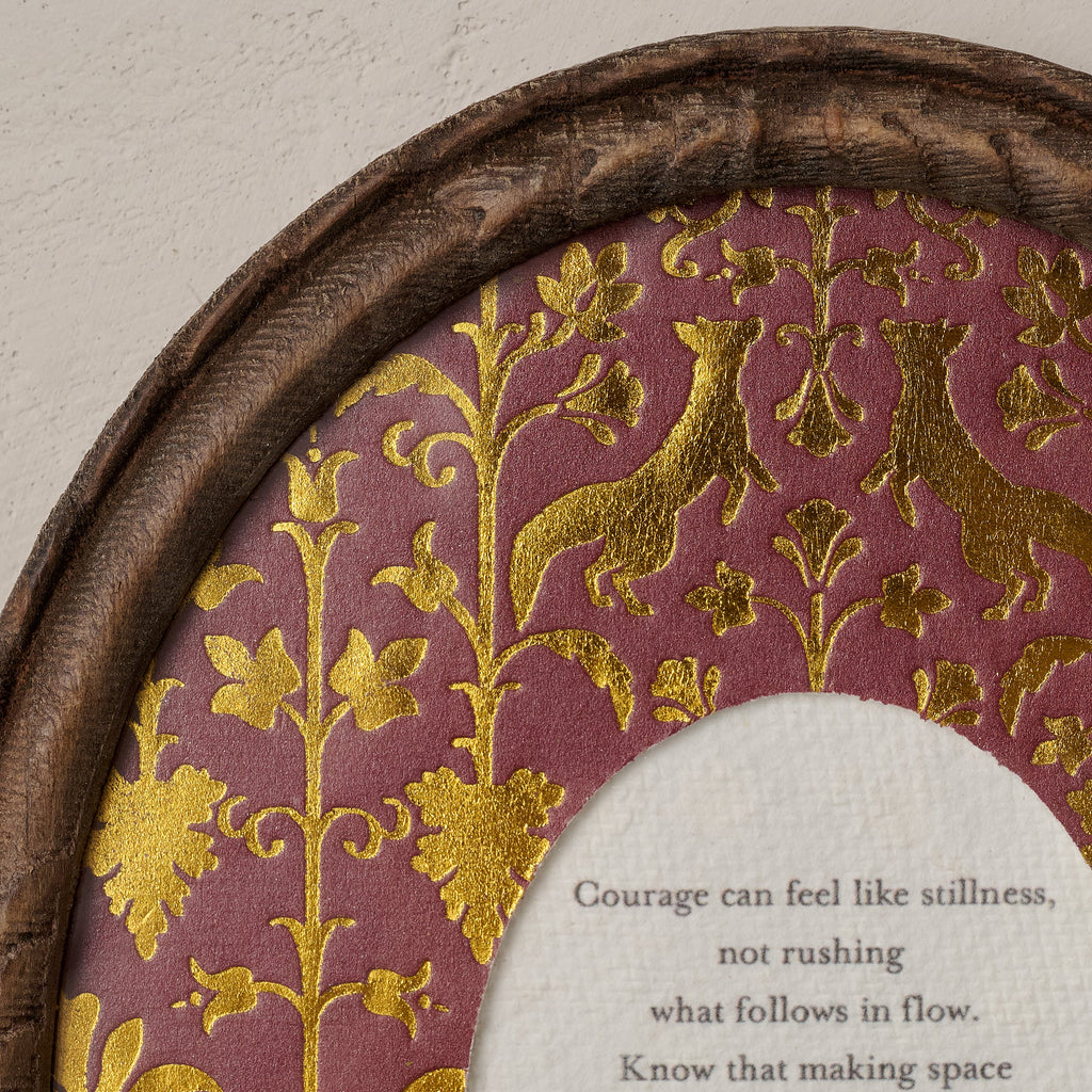 What Follows in Flow Framed Poem