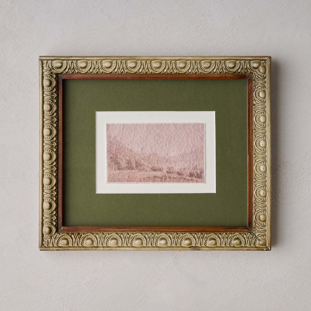 Evergreen Echoes Framed Print
