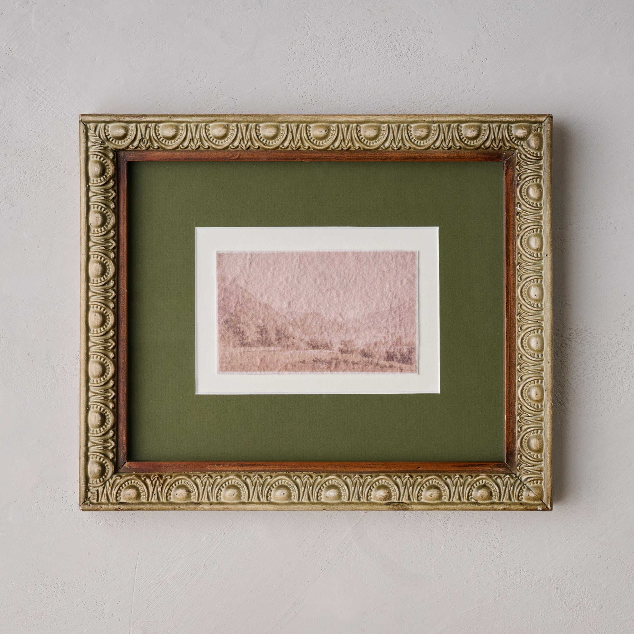 Evergreen Echoes Framed Print