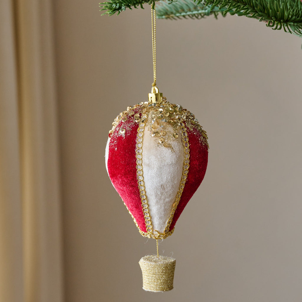 Enchanted Hot Air Balloon Ornament
