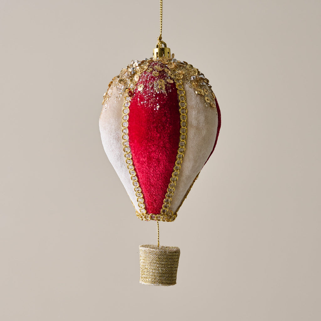 Enchanted Hot Air Balloon Ornament