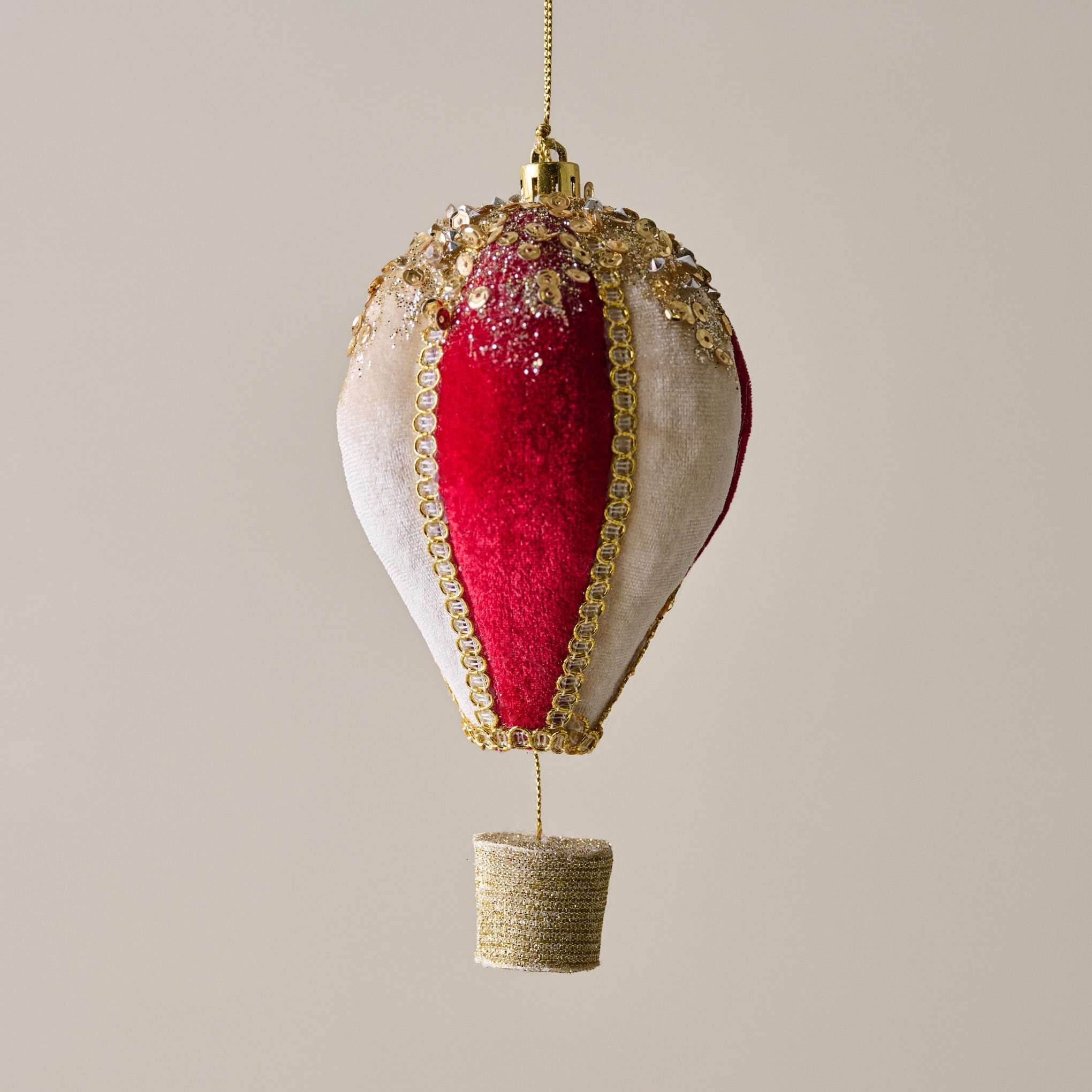 Enchanted Hot Air Balloon Ornament