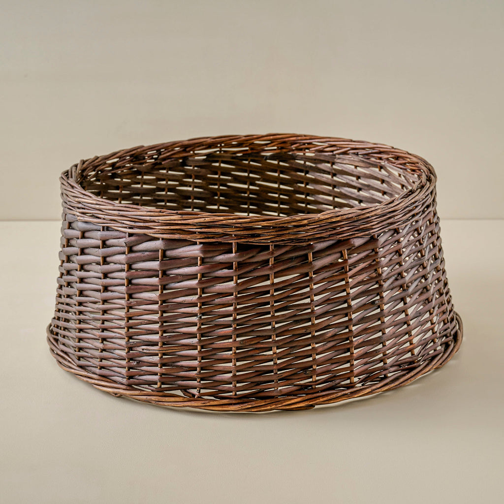 Natural Willow Woven Tree Collar