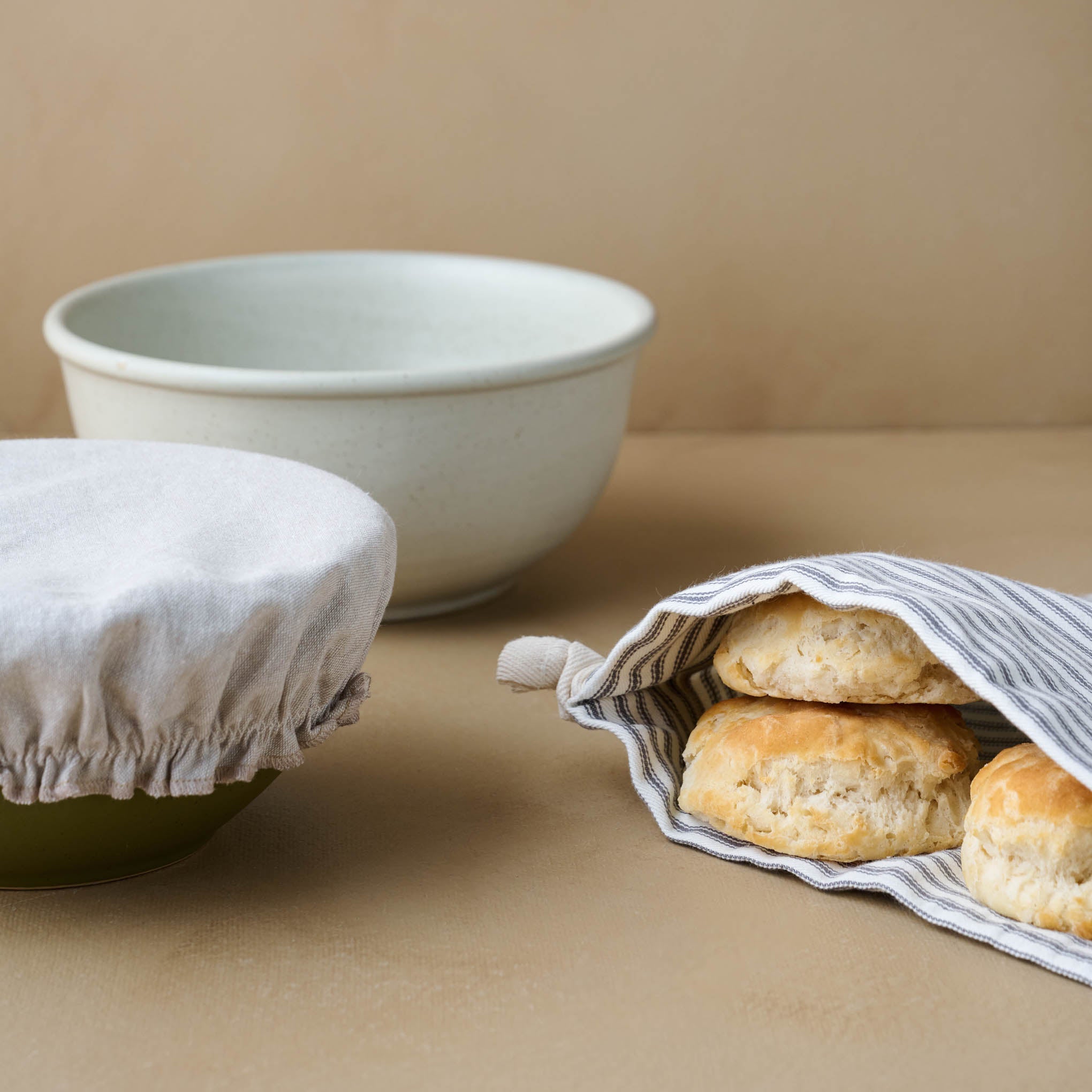 Bread Bowl Cover & Bag Set