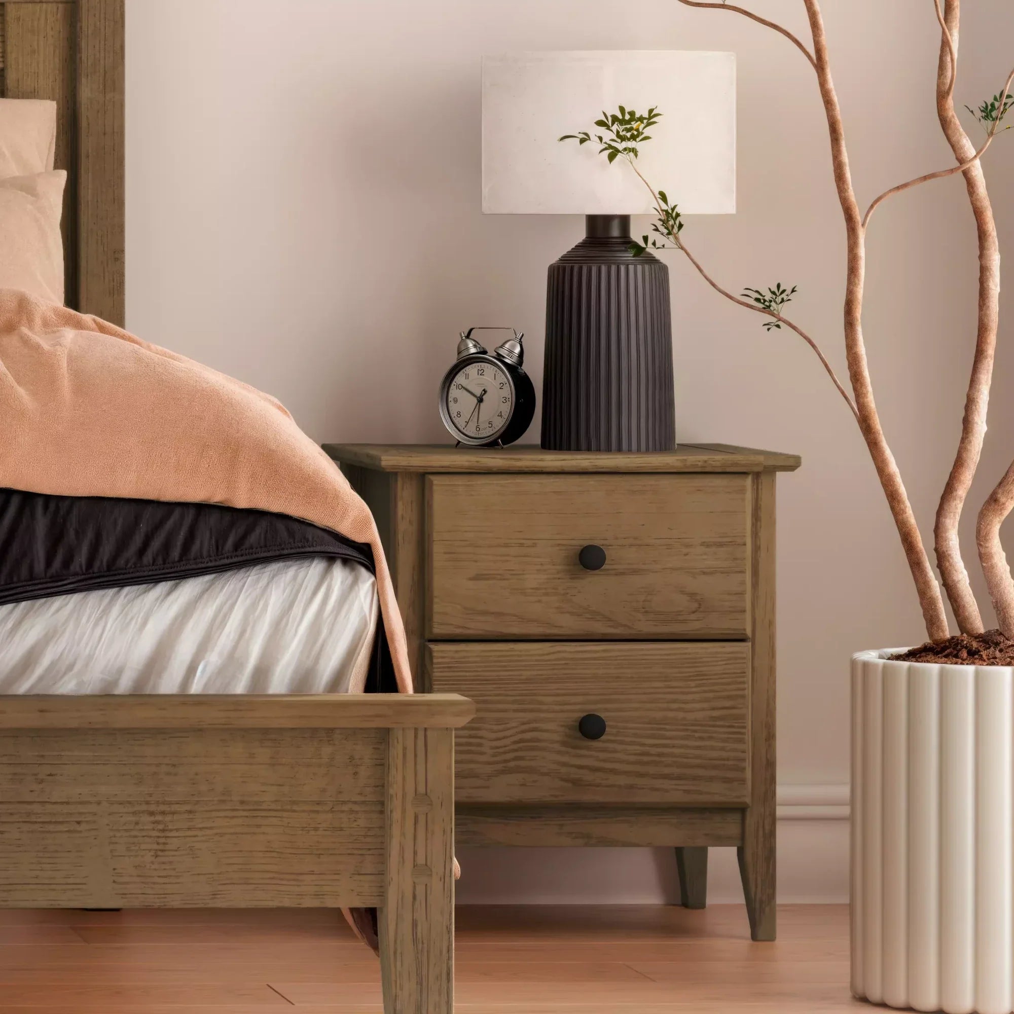 Greenport 2-Drawer Nightstand