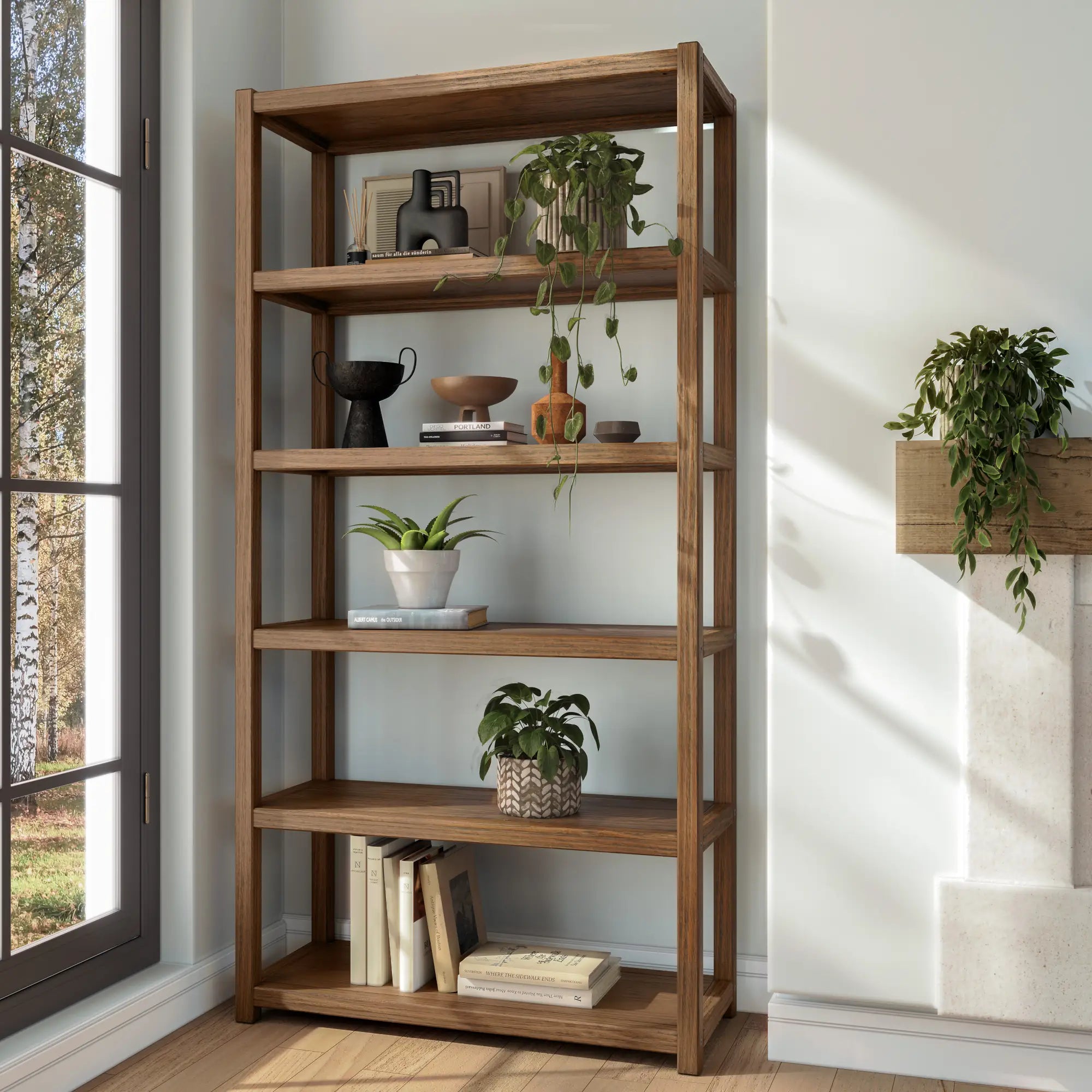 Greenport 72 Bookcase Set (2-piece)