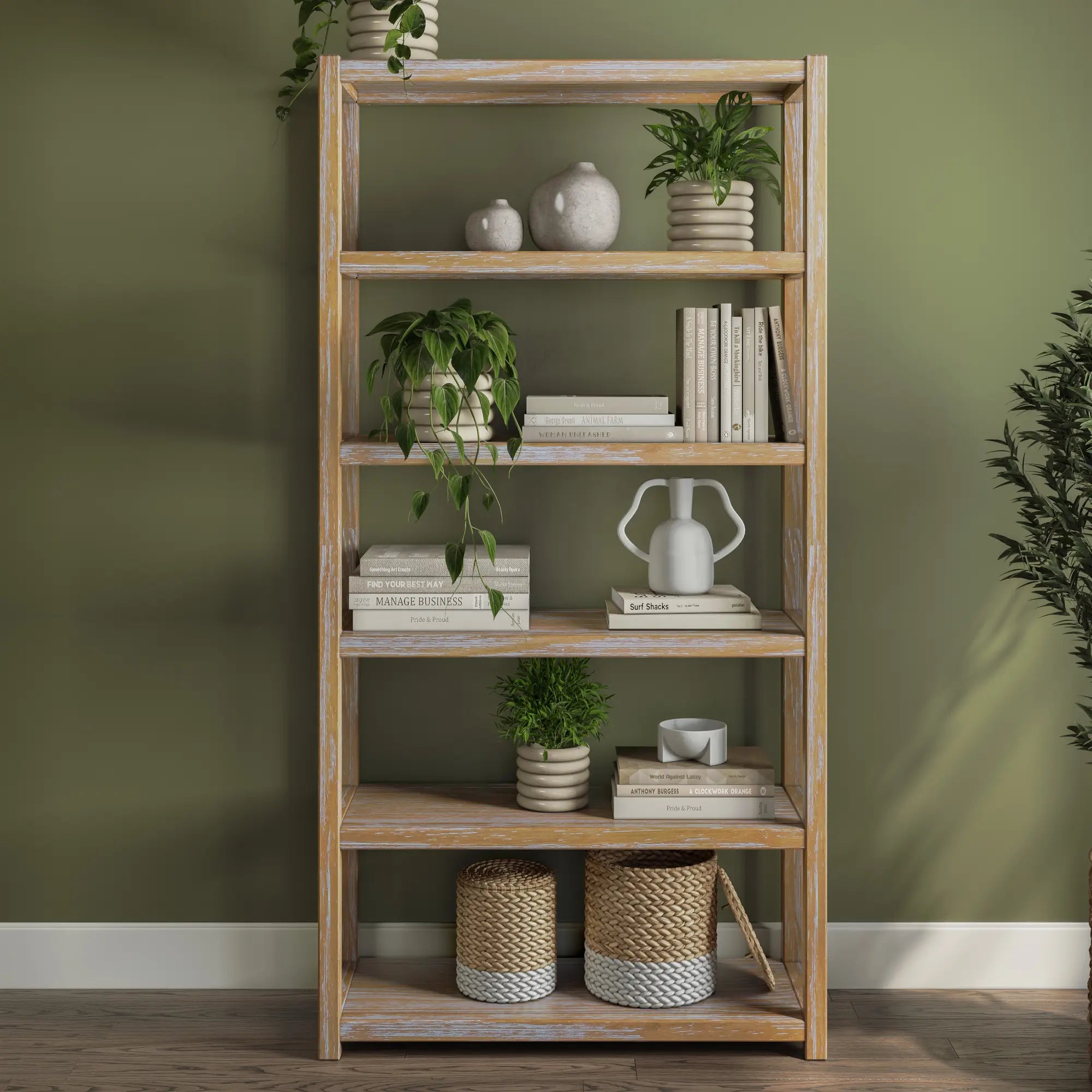 Greenport 72 Bookcase Set (2-piece)