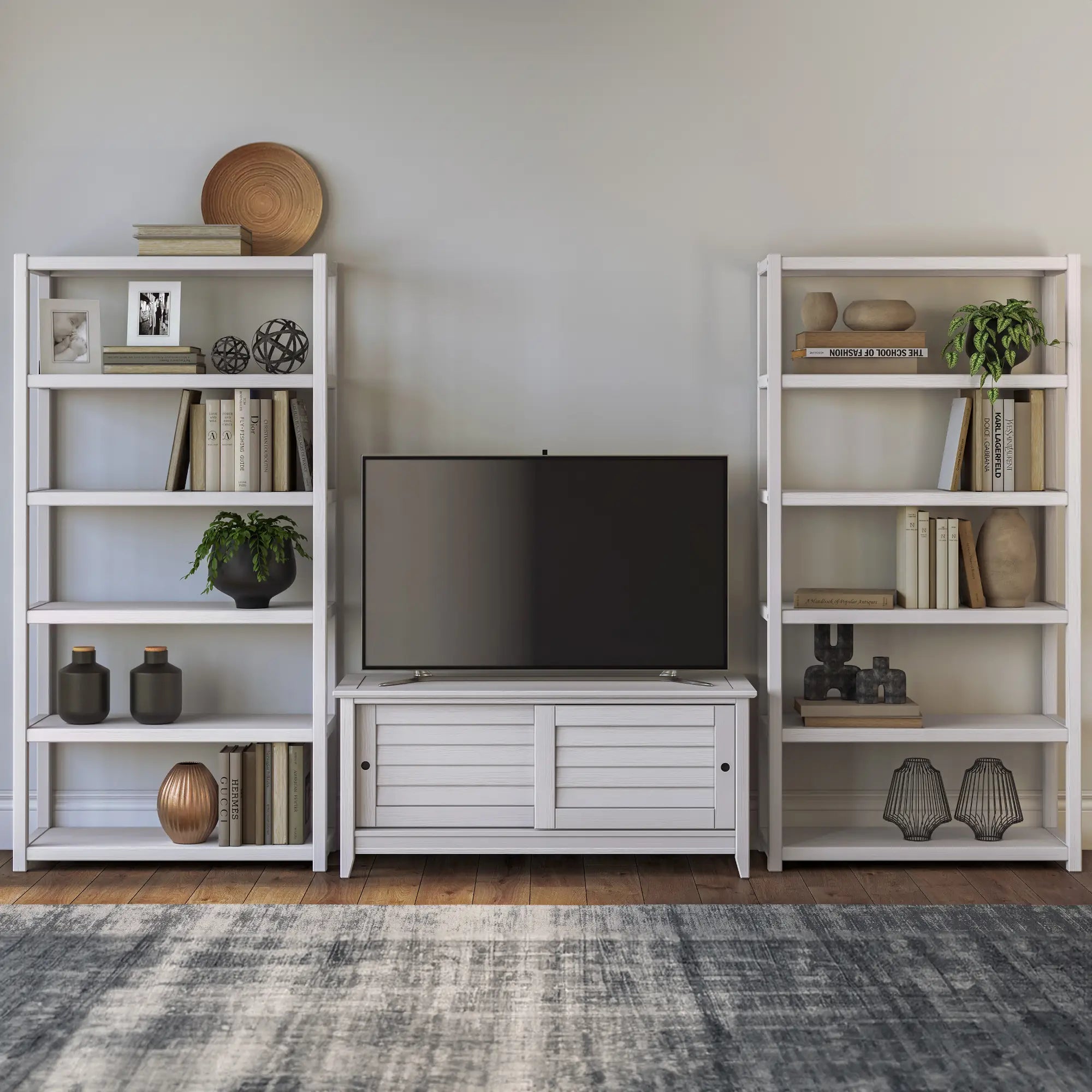 Greenport 72 Bookcase Set (2-piece)