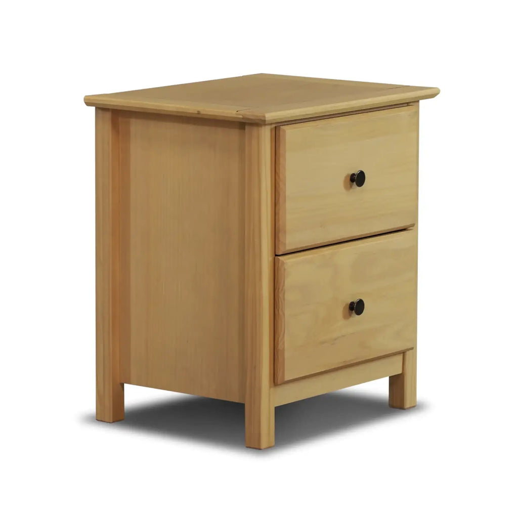 Shaker 2-Drawer Nightstand